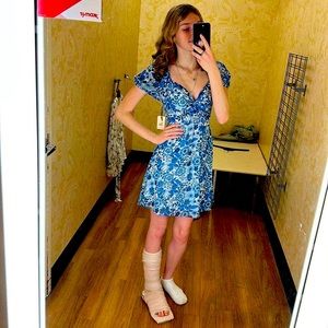 Blue sincerely jules dress